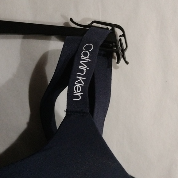 Calvin Klein Lightly Lined Demi Bra, Navy, 38B - Picture 6 of 9